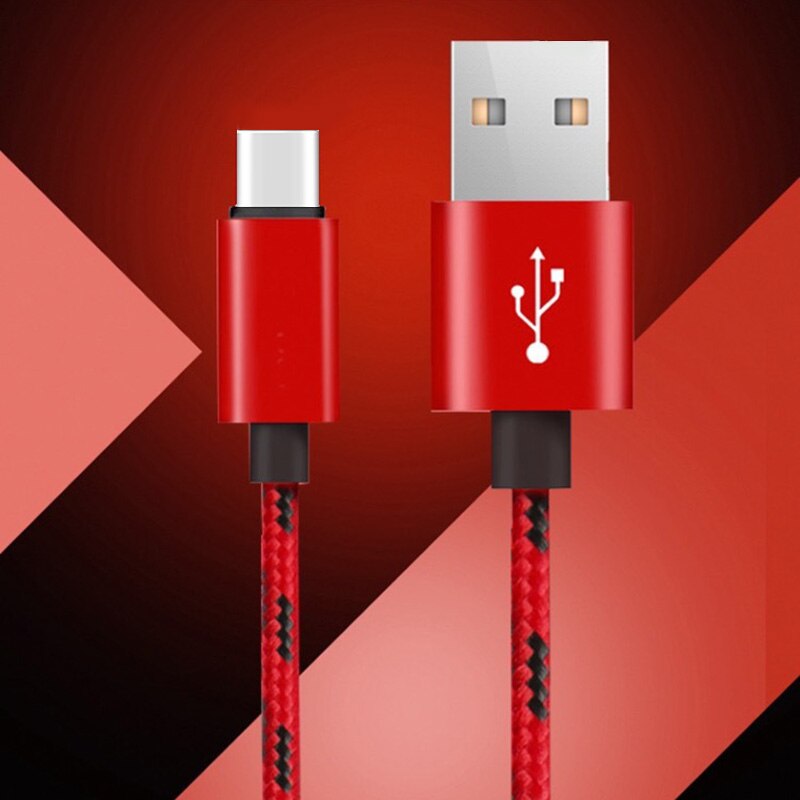 Quick Charge Type C USB Charger Cable for Samsung Galaxy A30 A50 A71 A7 A5 A3 S11 S10 S9 for Huawei P20 Lite Mate 20 Pro 10
