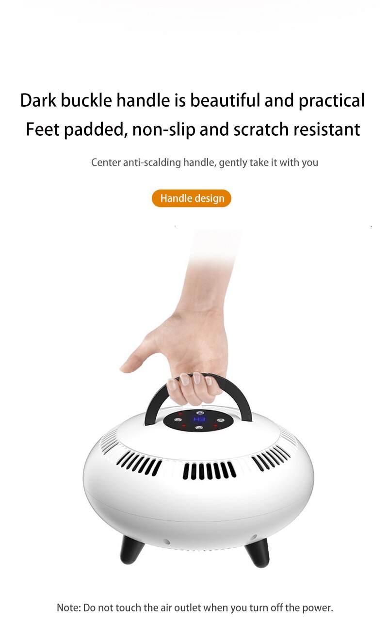 Elektrische huisverwarming infrarood 2000w draagbare luchtverwarmer warme ventilator handige verwarmingskachel radiator met op afstand regelbare thermostaat