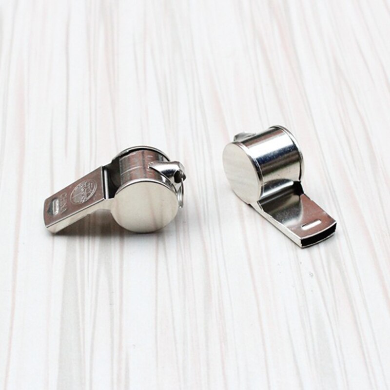 Referee Whistle Metal Whistle Stainless Steel Whistle Sports Whistle Durable and Lightweight MC889