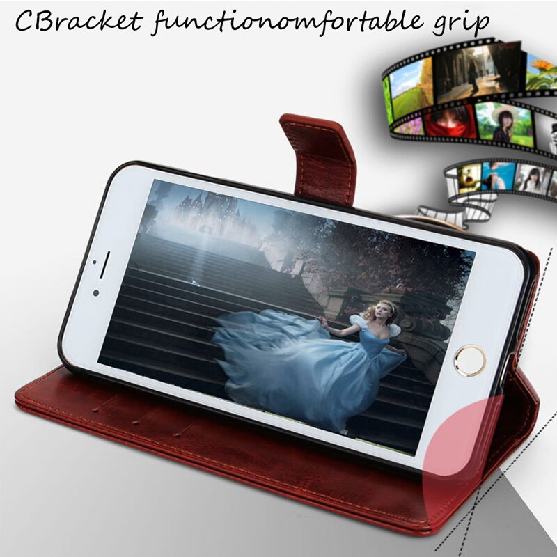 Luxury Wallet Cubot P30 Case Funda Vintage Flip Leather Cases Business Protective Cover With Front Card Slots Phone Book 6.3"