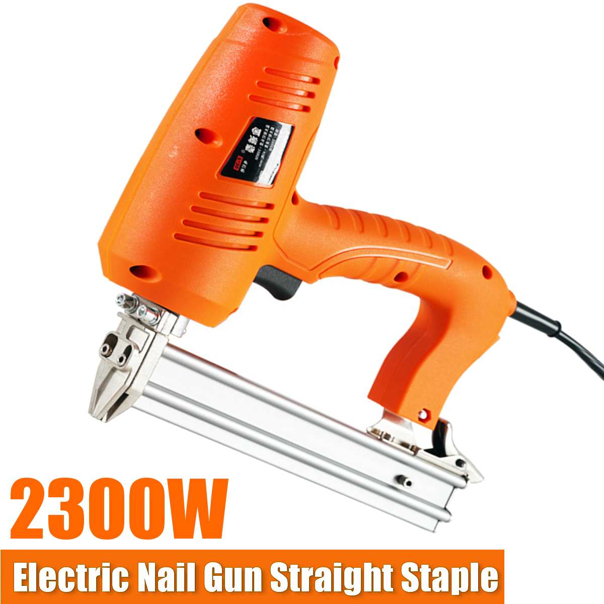 2300W Electric Nailer and Stapler Furniture Staple Gun for Frame with Staples & Nails Carpentry Woodworking Tools 220V