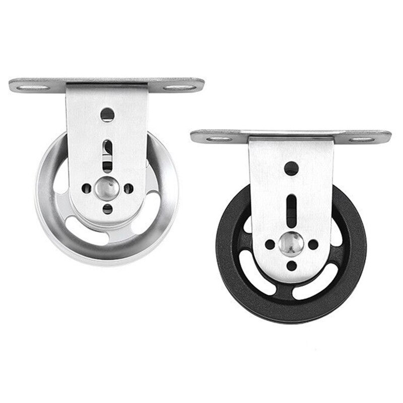 Katrol Blok Swivel Lifting Enkel Wiel Muur Plafond Mount Vaste Mute Lager Katrol Voor Diy Kabel Systeem Home Gym Accessoires