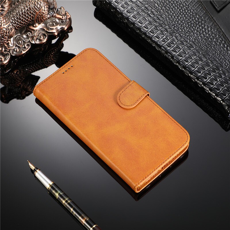 Flip Case Voor Tecno Camon 15 Air Case Wallet Leather & Silicone Cover Voor Tecno Camon 15 Air Camon15 Case terug Skin Cover Fundas: Tecno Camon 15 / Golden