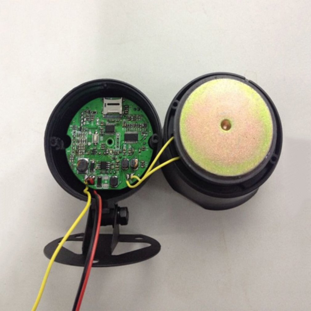 Small Siren Alarm Horn Audio Speaker Outdoor Voice Broadcast Support micro Playback Speech Customization