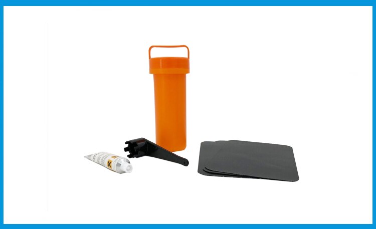 Allecto Plus - PVC Reparatie Patch Boot Reparatie Kit Voor Zwembaden En Opblaasbare Boten 3 Stuks Grijs