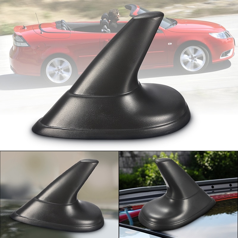 Black Car Dummy Shark Shape Fin Style Aerial Antenna For SAAB 9-5 9-3 Sport Wagon