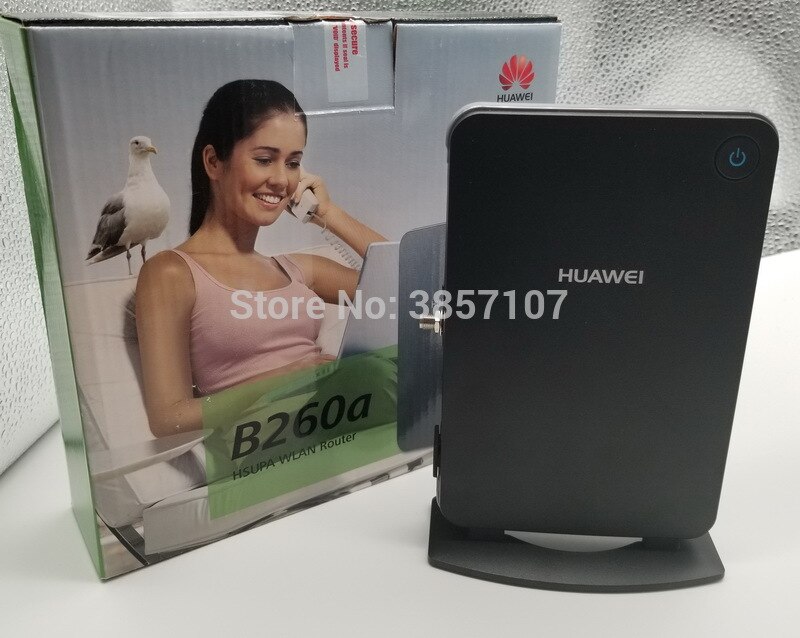 Desbloqueado Huawei b260a 900/2100 Mhz 3G pasarela inalámbrica Huawei B260A 3G enrutador