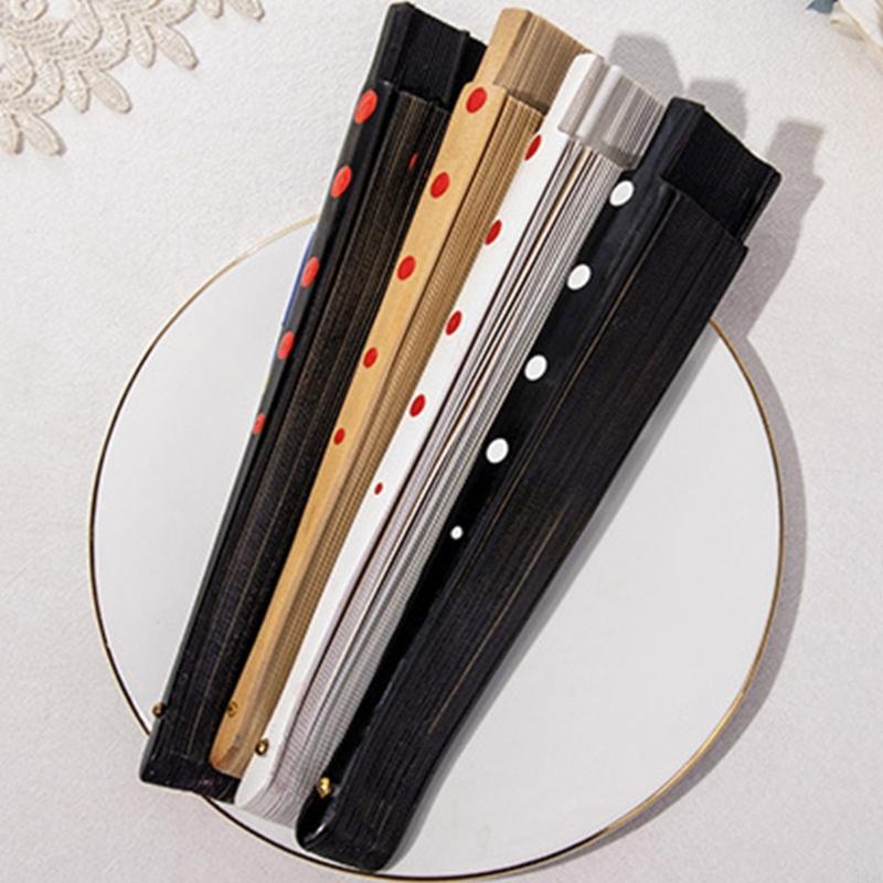 Abanico mano plegable español Flamenco L43A, abanico madera para fiestas baile, decoraciones boda