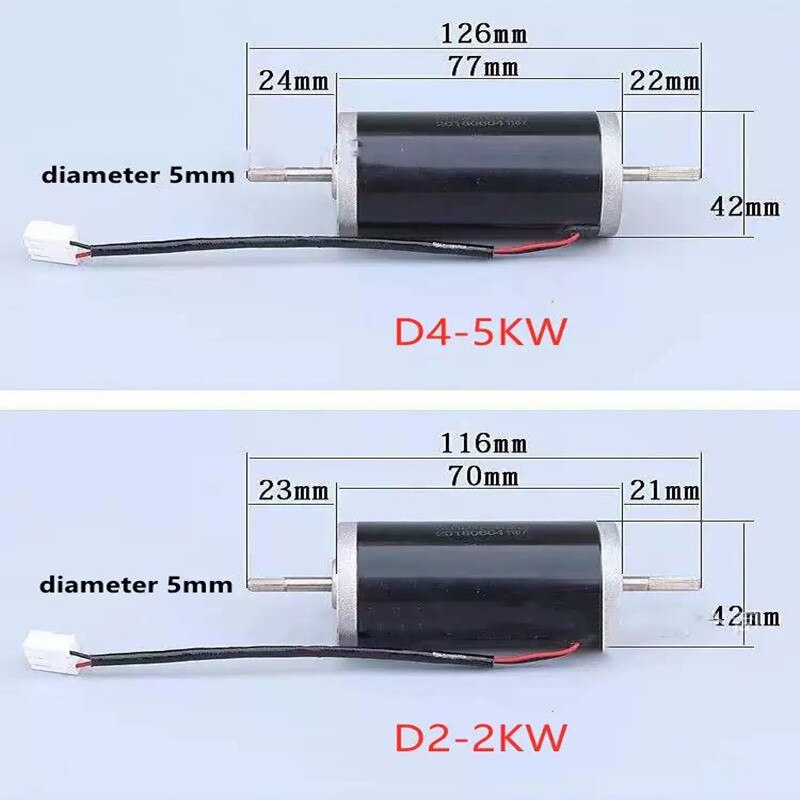 1KW~8KW Diesel Parking Heater Electric Motor For Chinese Brand Heater Blower Motor Accessories