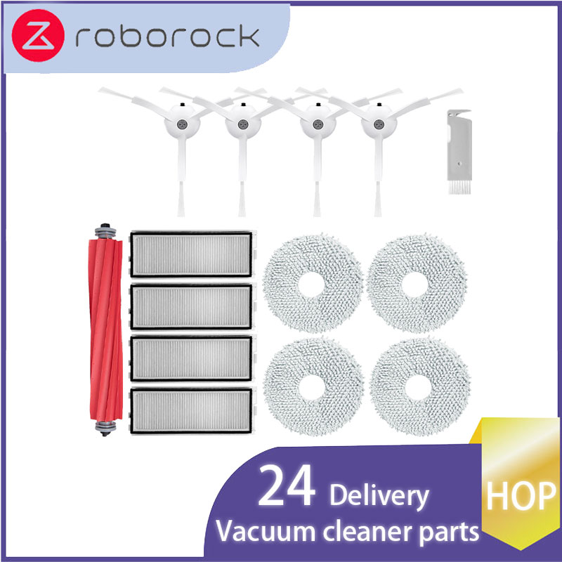 HOP Vervanging Voor Roborock Qrevo Pro Qrevo MaxV Qrevo S P10 Pro Robot Stofzuiger Accessoires Roller Stofzak Onderdelen: Oranje