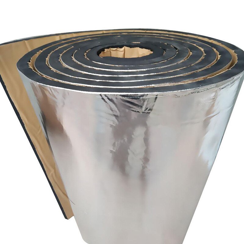 200*50cm 5/7/10mm bil lydmåtte proofing dæmper varme støj isolering dæmpende måtte hætte lukket celle skum tilbehør