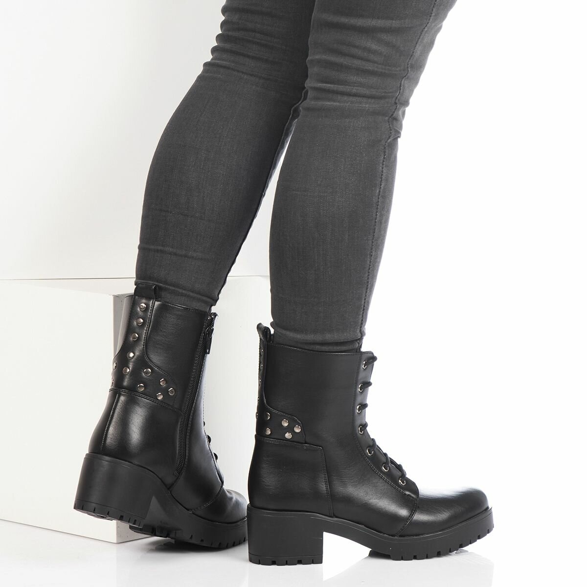 FLO W303 Black Women Boots BUTIGO – Grandado