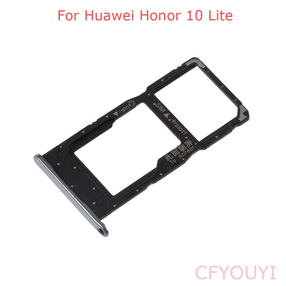 Per Huawei Honor 10 Lite SIM Vassoio di Carta Del Supporto Slot Socket Adattatore