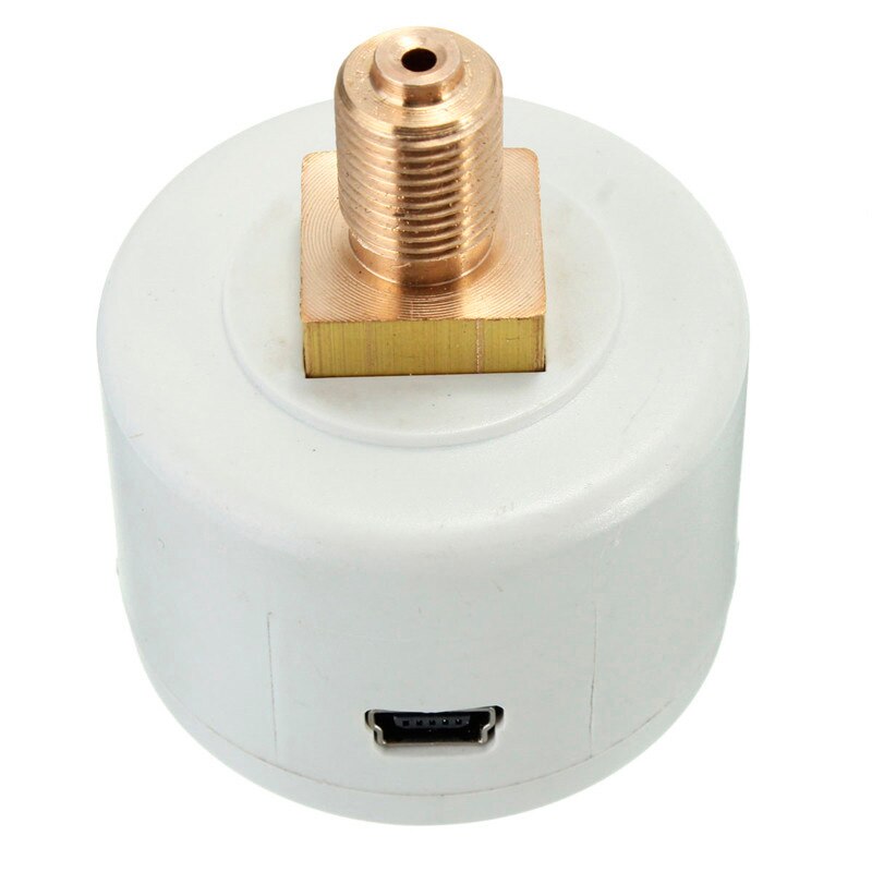 Manómetro Digital LCD de 40mm, 450psi/30atm, minifuente de batería de 3V, manómetro con USB RS232