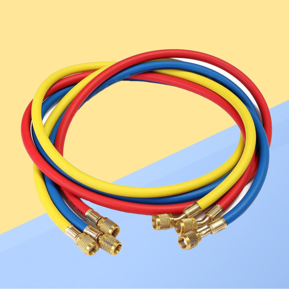 36 Inch Ac Opladen Slang Hvac Koelmiddel R12 R22 R404 R502 R134A Auto Airconditioning Koeling Buis 3000-600 psi Standaard