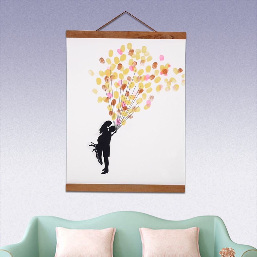 A3 a4 maten canvas schilderij magnetische houten hanger houten lijst fotolijst canvas posterlijst kunsthanger kerstdecoratie