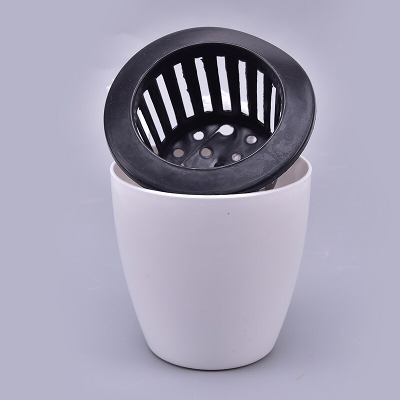 Automatic Water Absorption Lazy Flower Pot Water Culture Wall Hanging Basin Basket Plant Storage Holder PP Flower Pot Flowerpot
