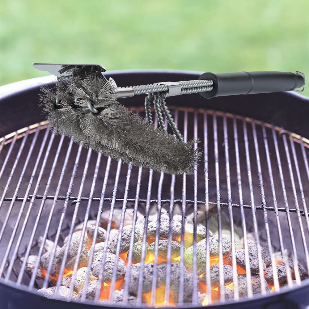 BBQ Grill Bürste Mit Dampffunktion - Edelstahl Für Perfekte Grillreinigung