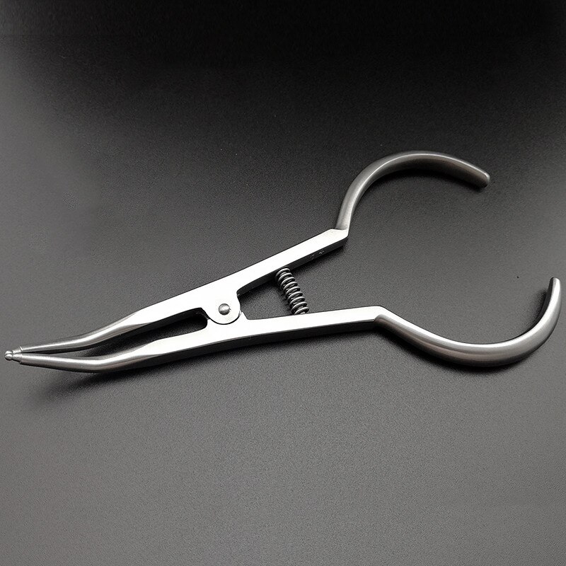 Orthodontic Elastic Separators Circle Placement Pliers Dental Separator Placing Plier Rubber Ring Steiner Ligature Ties Forceps