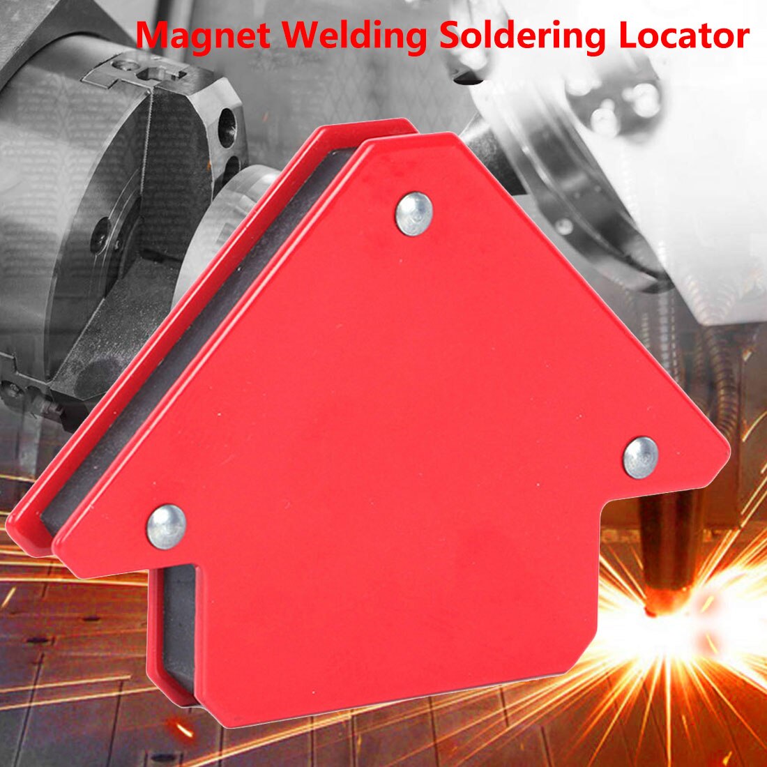 6PCS Welding Positioner Machine Accessories 9lbs 25lbs Multi Degrees Angle Soldering Arrow Fixing Tool Welding Magnet Holder
