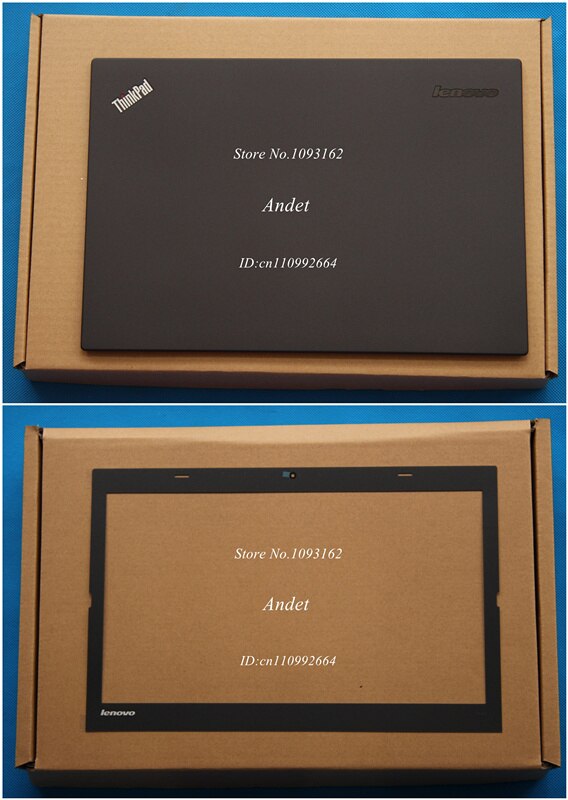 Original for Lenovo ThinkPad T440 Series Rear Lid Back Cover Top Case&LCD Front Bezel Stickers: C