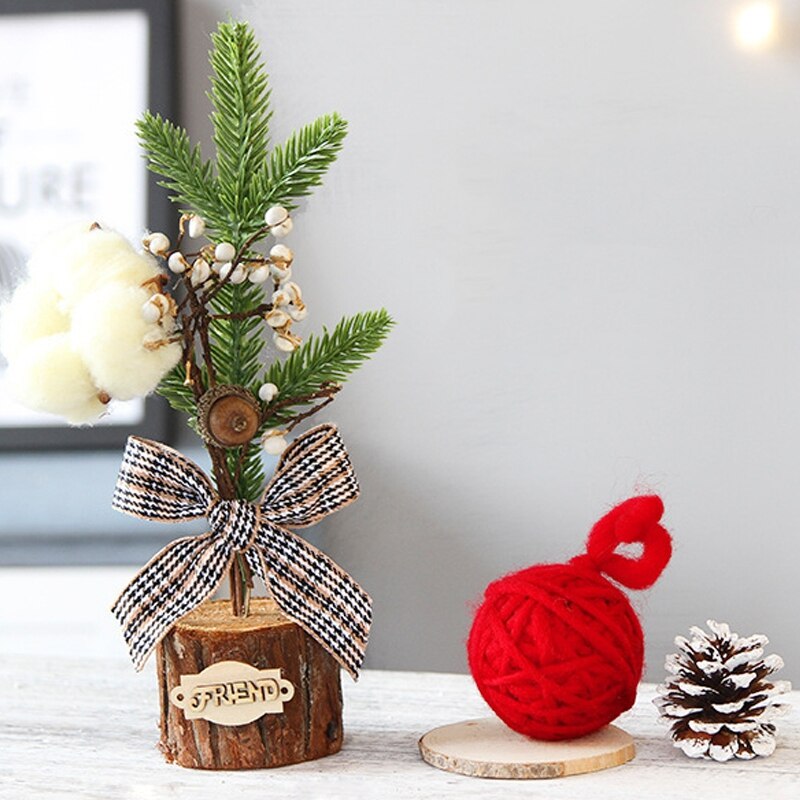 Christmas Tree-Pine Leaf Simulation Christmas Tree Potted Plants Christmas Decoration