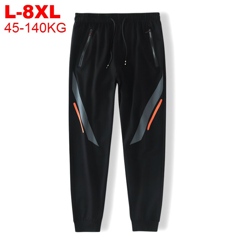 Plus size 8xl 7xl joggerbukser mænd træningsbukser kinesisk streetwear bukser mænd joggingbukser stor størrelse mænds sports joggerbukser