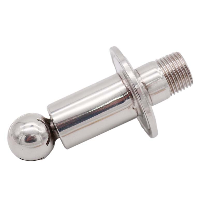Micro Spray Ball Rotating CIP 1/2"BSP Connection 1.5"TC(50.5mm) Homebrew Beer Tank 304 Stainless Sanitary Homebrew Beer Hardware