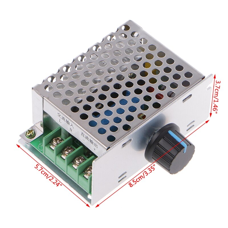 AC Input 220V DC Output 10-210V PWM 220V DC Brush Motor Speed Controller