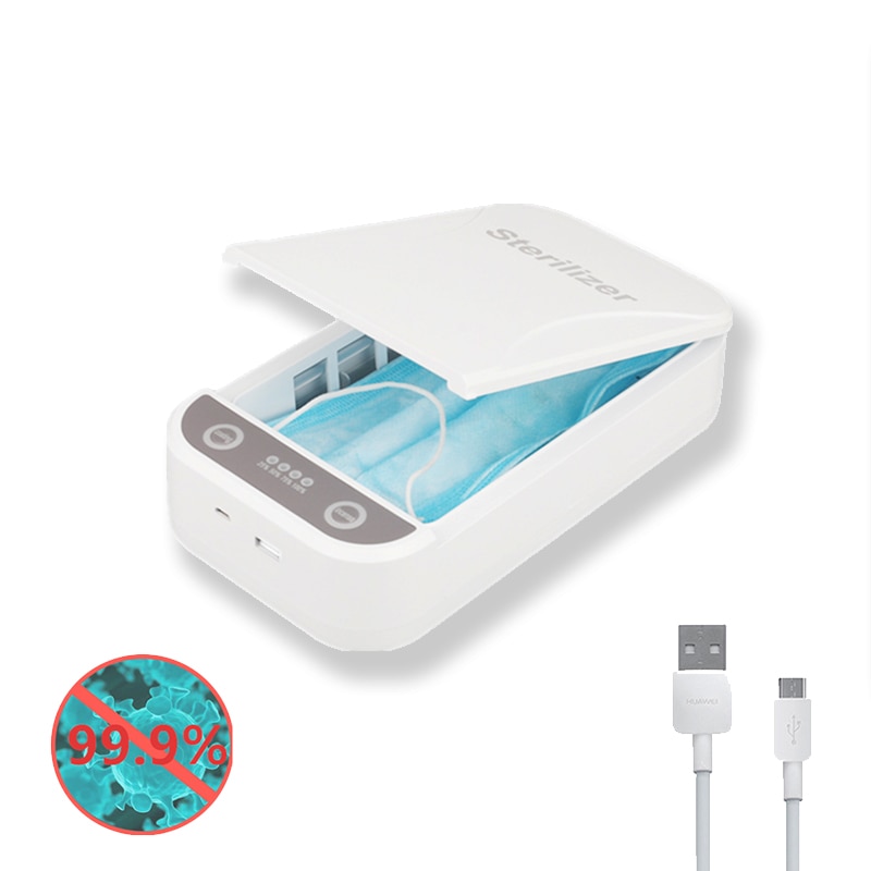 USB Portable Disinfection Coating Machine Mobile Phone Mask UV Disinfection Perfumed UV Ultraviolet Sterilization Box