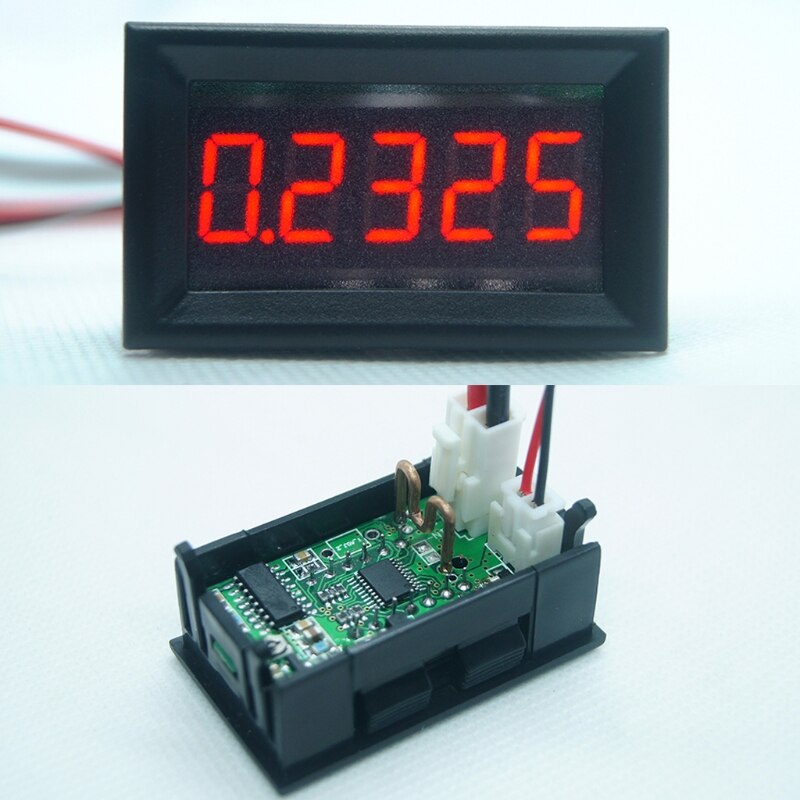 0.36" 5 Digits 03.0000A DC Ammeter Digital Current Panel Meter Built