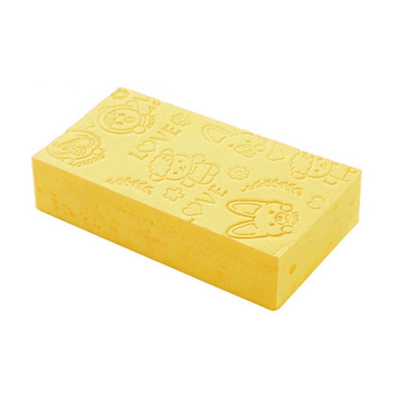 Niño de dibujos animados de lavado suave de esponja exfoliante Bady lavado del cuerpo baño revestimiento ducha cepillo para Spa almohadilla de fregar colorido sólido: 03