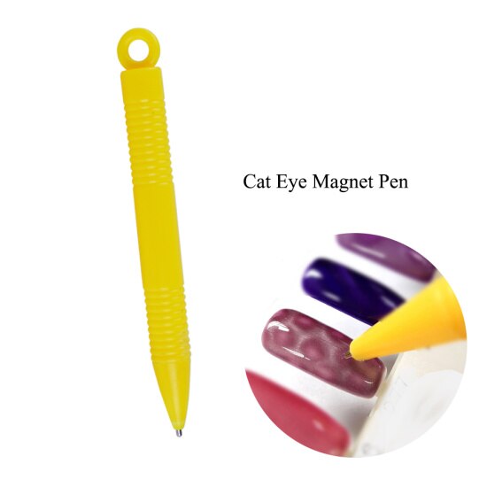 Volledige Beauty 1Pcs 3D Sterke Cat Eye Magneet Stok Slice Voor Uv Gel Vernis Nail Tool 3D Lijn Streep effect Nail Gel Decor CH556-1: 08