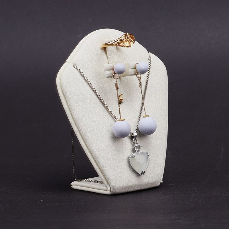 Mannequin buste sieraden display rek ketting display houder sieraden organizer voor oorbellen/oorbellen standaard ketting ketting