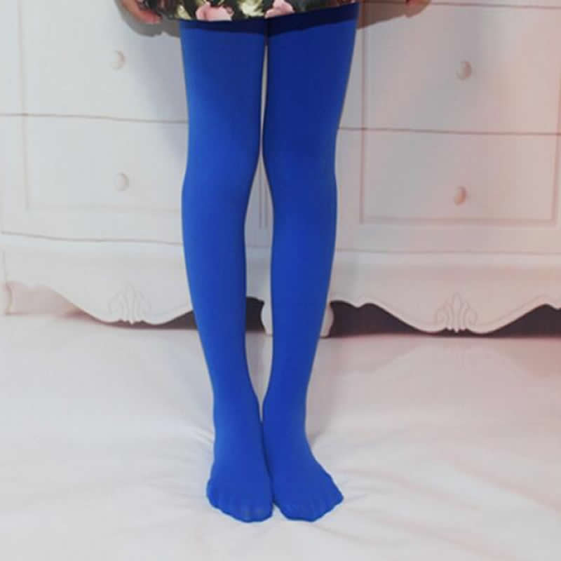 Jambières en velours blanc pour filles | Collants à haute élasticité pour enfants, collants de danse pour écolières, collection printemps/été