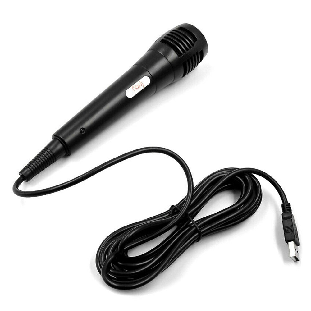 Portable 3m Universal USB Rechargeable Wired Karaoke Meeting Mic Gaming Microphone for Nintendo Switch Wii U PS4 PS3 Xbox One PC