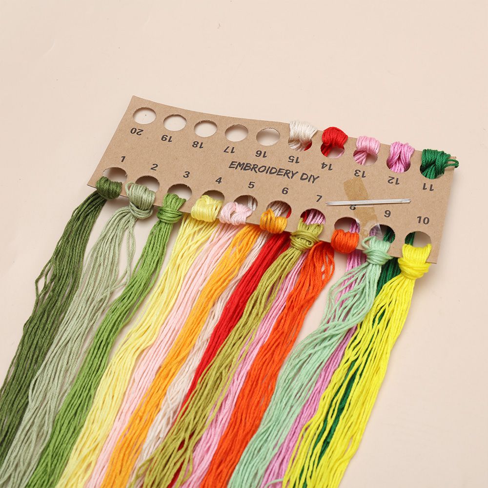 Bloem Patroon Borduurwerk Canvas Tas Diy Naaien Kruissteek Handwerk Artcraft Handtas Met Borduurwerk Hoepel Voor Beginner