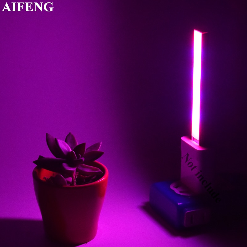 Aifeng full spectrum 3w 5w led kweeklamp  dc 5v usb groeilamp straal rood blauw kweeklicht voor planten hydrocultuur bloemen zaden