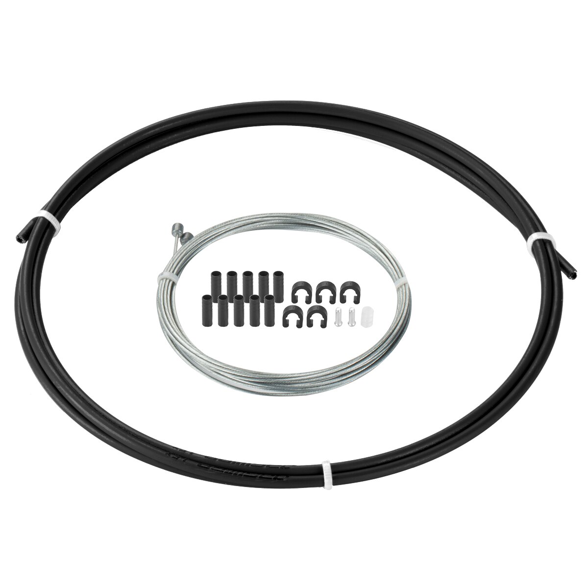 CNC Bike Shifter Cable MTB Shift Cable Housing Set: Black