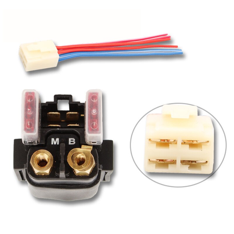 De la motocicleta partes eléctricas solenoide de arranque relé para YAMAHA YZFR1 YZF-R1 YZF R1 1999 00 02-06 09 YZF R6 YZFR6 YZF-R6 1995-2007