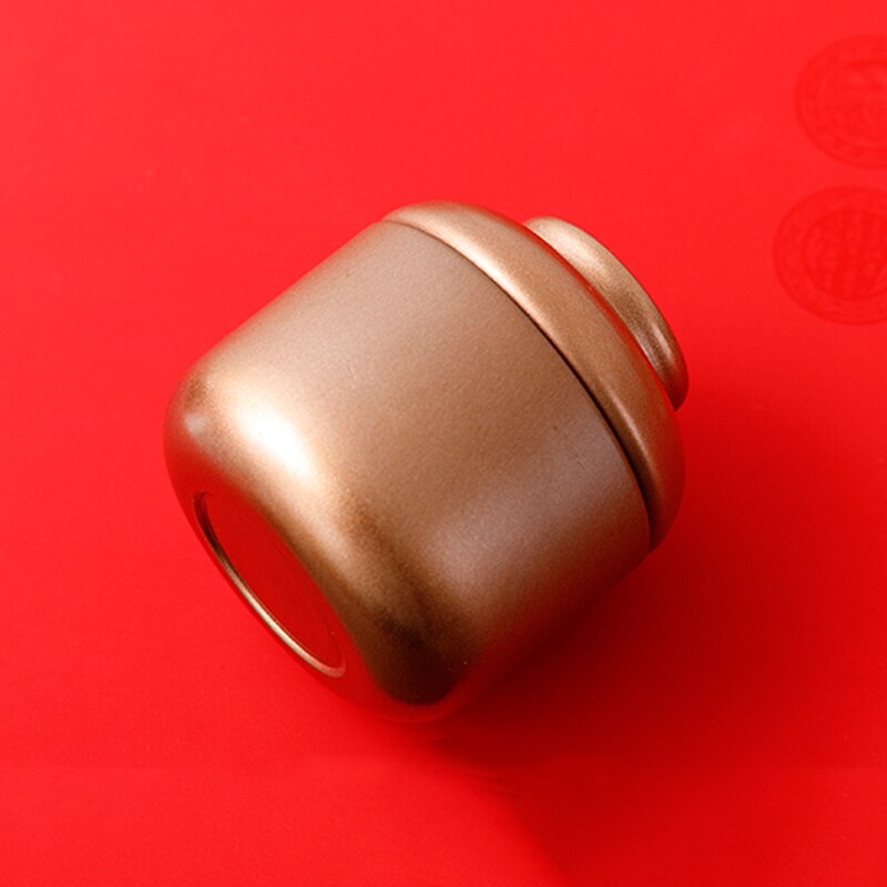 Xin jia yi verpakking kerst rechthoekige vorm wikkel blikken blikken doos: Goud