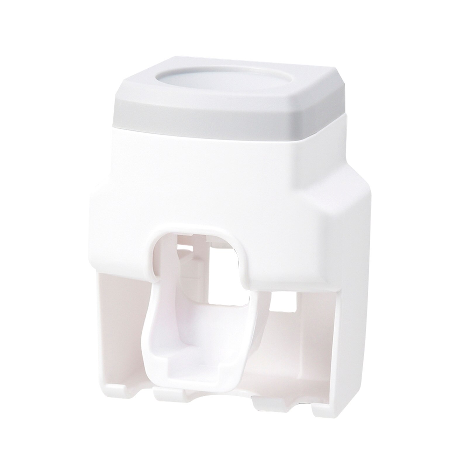 Wall Mounted Automatic Toothpaste Dispenser Squeezers Bathroom Accessories Toothpaste Rack dispensador pasta dientes: gray