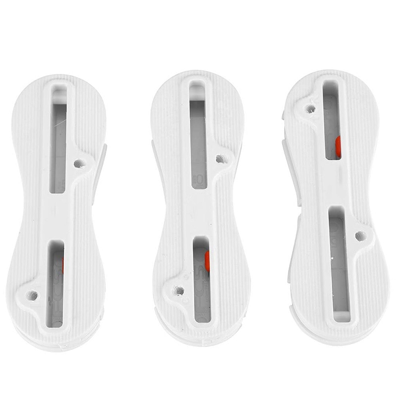 Fusion Plug White FCS II FIN BOX FCS 2 FIN PLUG 3Pcs a Set: Default Title