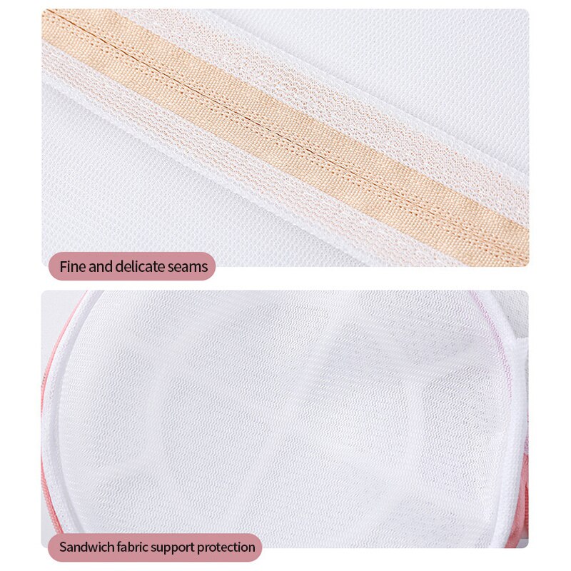 7 Sizes Laundry Bag Washing Machines Mesh Dirty Clothes Wash Mesh Coarse Net Laundry Basket for Underwear Bra Storage Organizer