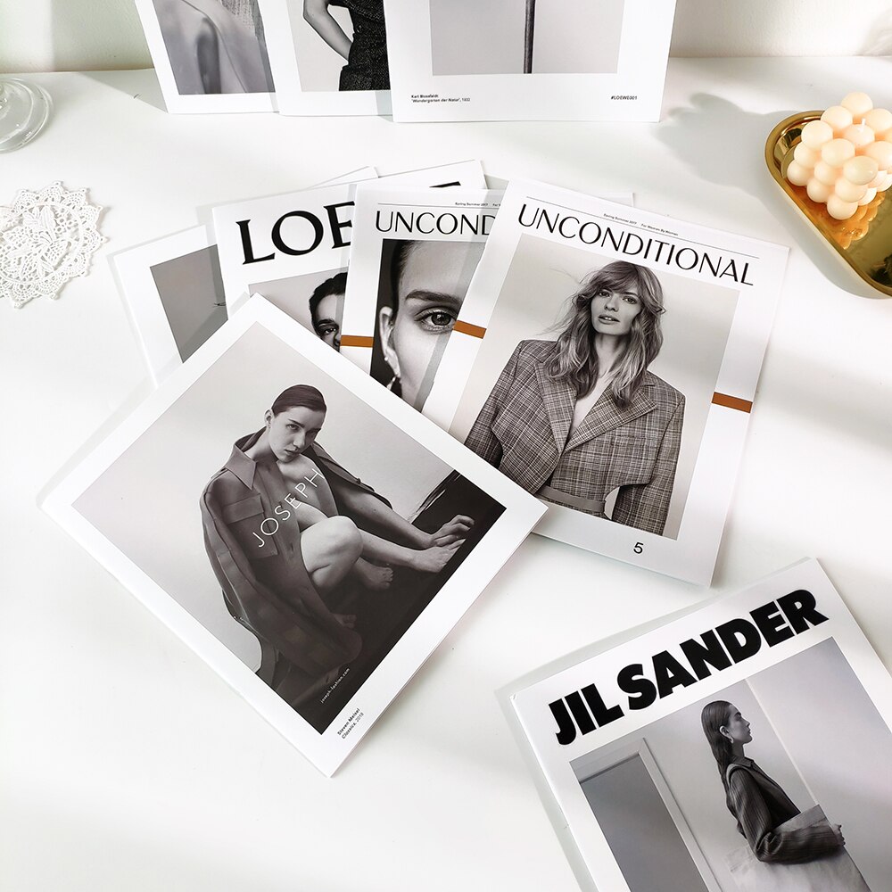 Vintage Tijdschrift Foto Album Voor Ins Fotografie Achtergrond Versiering Studio Foto Schieten Achtergronden Prop Accessoires
