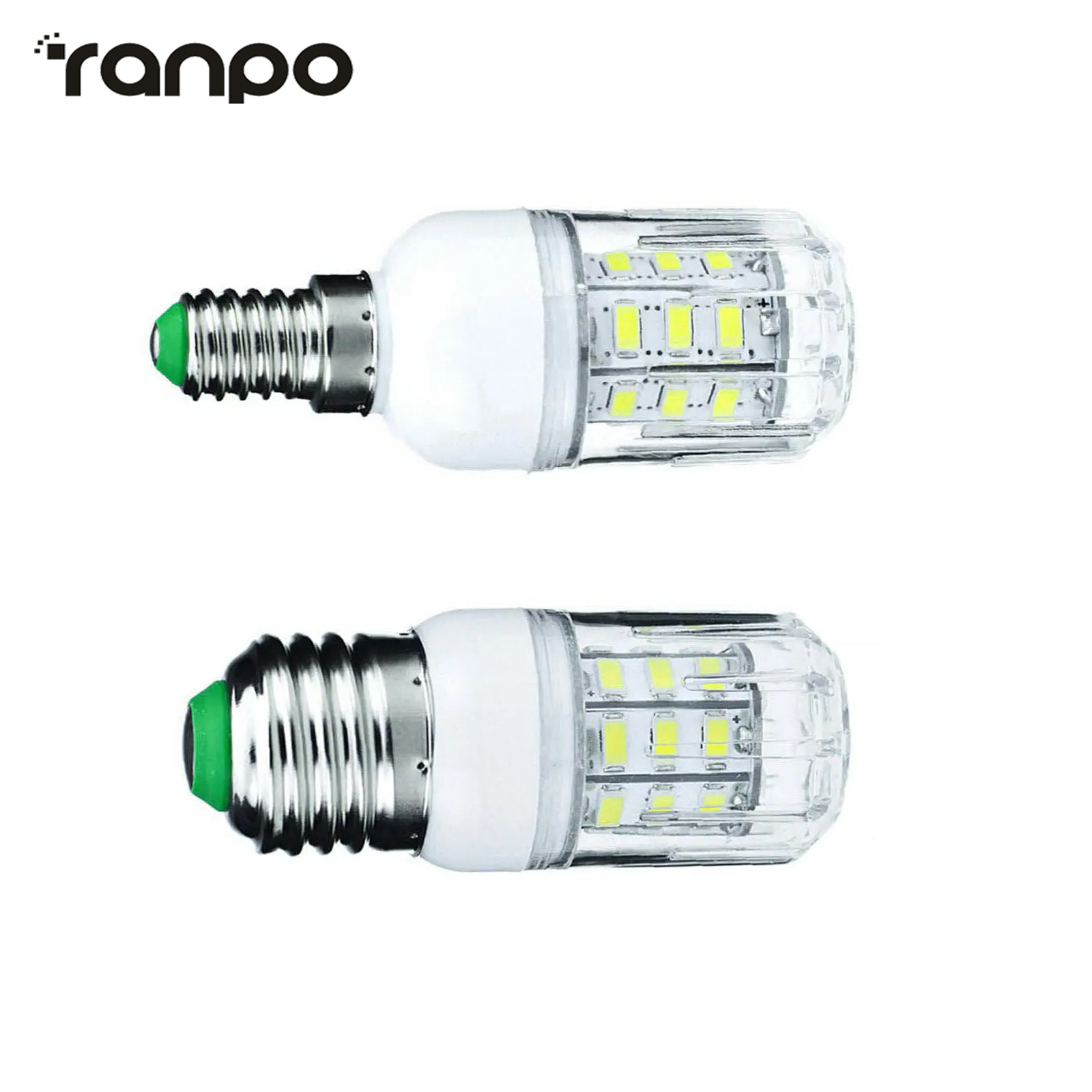 E27 E14 7W LED Corn Light Bulbs DC2V DC24V Luce LED Screw Base Neutral White Lamps 360 Ray For Home Lighting Decoration