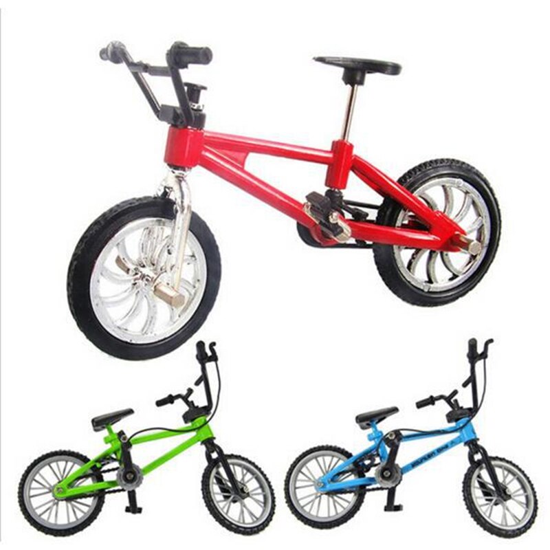 1 stk 1/12 bjd dukke tilbehør cykellegetøj til drenge mini cykel med bremsetov legering cykelmodel legetøj til børn