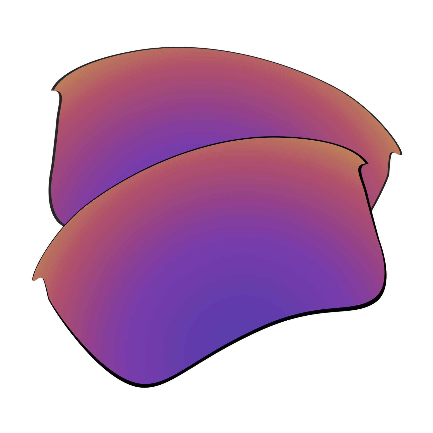 Lentes de substituição polarizadas snark para óculos de sol oakley half jacket 2.0 xl (apenas lentes)-várias escolhas