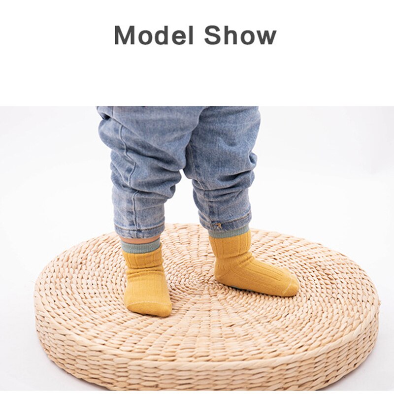 Silicone Sole Newborn Baby Socks Cartoon Spring Summer Baby Boys Girls Short Socks Casual Infant Toddler Anti-Slip Floor Socks