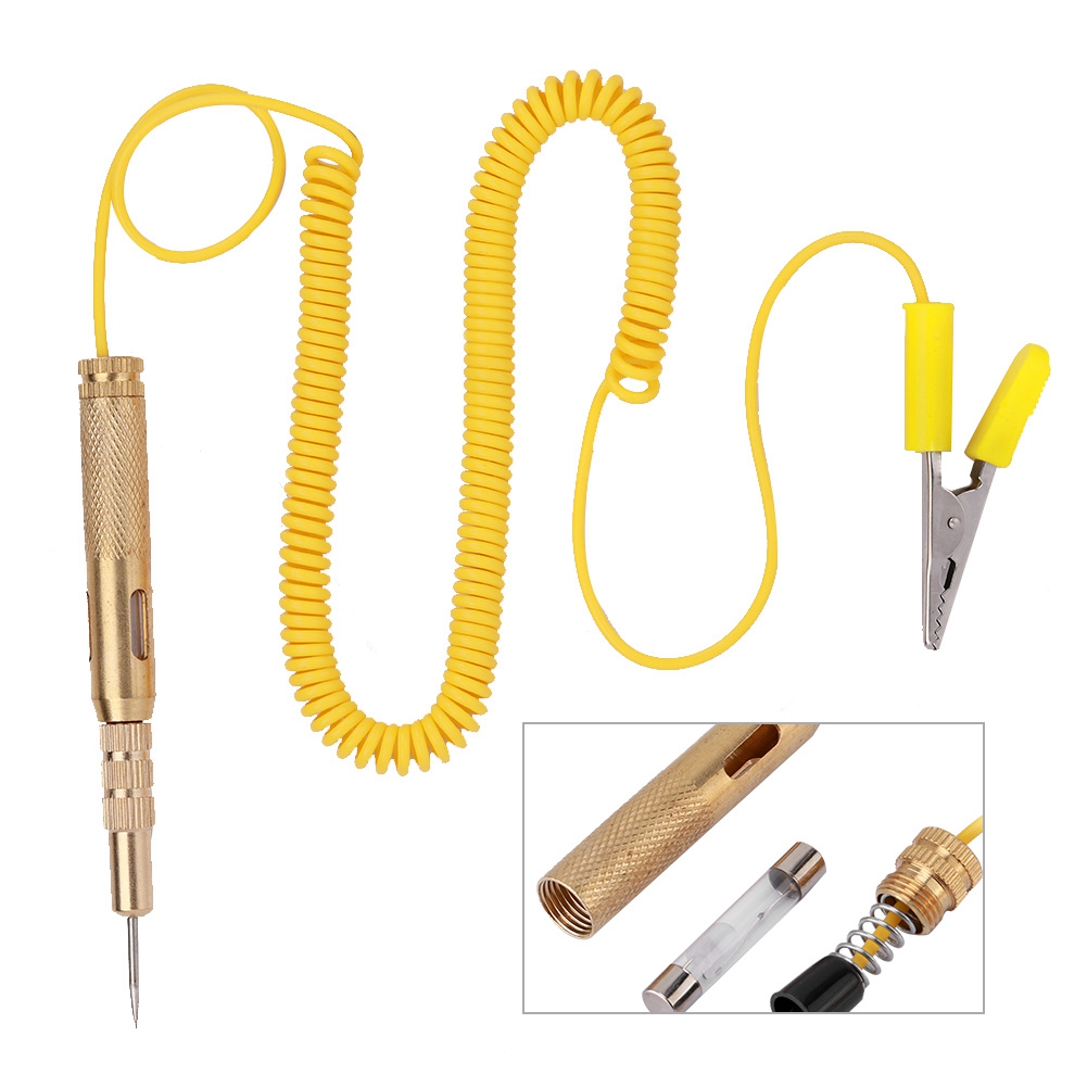 ANENG 1Set Car Circuit Tester DC 6V 12V 24V Voltage Auto Vehicle Gauge Test Light Measuring Pen DC Tester